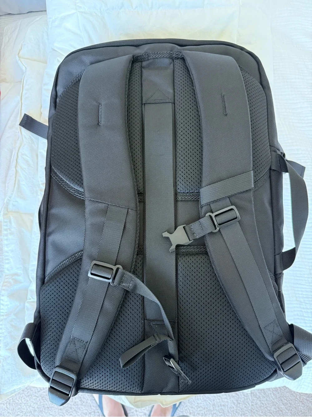 TomTac 40L Travel Backpack for Men — Black
